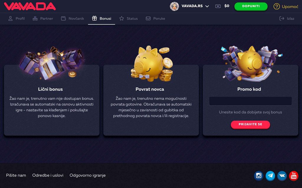 Обзор онлайн-казино Vavada на 2026 год