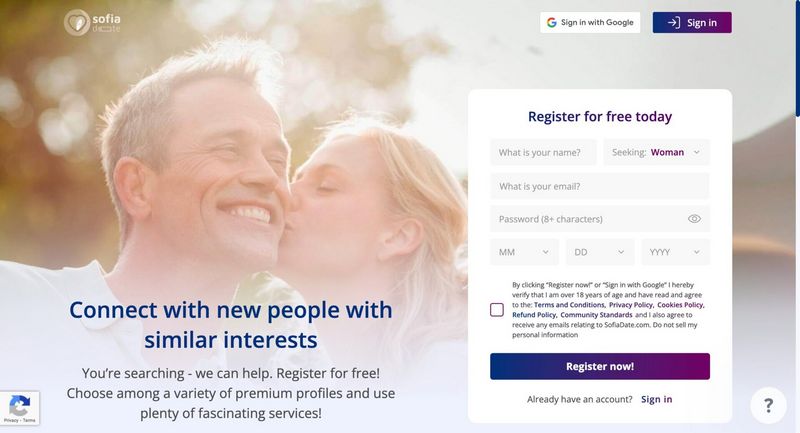 Suggestion for Using SofiaDate to Locate a Perfect Connection