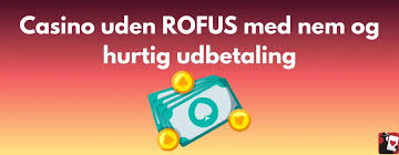 Sider Uden ROFUS Opdag Verden af Udenlandske Online Casinoer