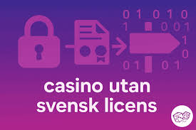 Fördelar med online casino utan svensk licens