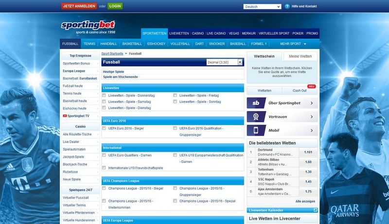 Αξιολόγηση Sportingbet Casino: Η Ανάλυση Κατάταξής μας για το 2026 Αξιολόγηση Sportingbet Casino: Η Ανάλυση Κατάταξής μας για το 2026